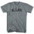 Allan Womens Tri-Blend Junior Cut T-Shirt - Athletic Grey