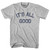 It's All Good Adult Cotton T-Shirt-Grey Heather