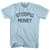 Stoopid Money Adult Cotton T-Shirt - Light Blue