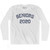 Seniors 2020 Adult Cotton Long Sleeve T-shirt - White