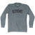 Eddie Adult Tri-Blend Long Sleeve T-shirt - Athletic Grey
