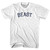 Beast Adult Cotton T-shirt - White