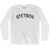 Stetson Adult Cotton Long Sleeve T-shirt - White