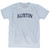 AUSTIN Adult Tri-Blend T-shirt - Athletic White