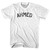 Ahmed Womens Cotton Junior Cut T-Shirt-White
