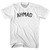 Ahmad Womens Cotton Junior Cut T-Shirt - White
