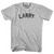 Larry Womens Cotton Junior Cut T-Shirt - Grey Heather
