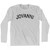 Jovanni Adult Cotton Long Sleeve T-shirt-Grey Heather