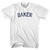 BAKER Adult Cotton T-shirt - White