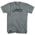 Lance Adult Tri-Blend T-shirt - Athletic Grey
