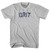Grit Adult Cotton T-Shirt - Cool Grey