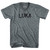 Luka Adult Tri-Blend V-neck Womens Junior Cut T-shirt - Athletic Grey