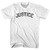 Justice Adult Cotton T-shirt - White