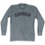 Cassius Adult Tri-Blend Long Sleeve T-shirt - Athletic Grey