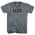 Alec Adult Tri-Blend V-neck Womens Junior Cut T-shirt - Athletic Grey