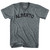 Alberto Adult Tri-Blend V-neck Womens Junior Cut T-shirt - Athletic Grey