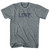 Love Adult Tri-Blend T-Shirt-Athletic Grey
