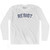 Resist Adult Cotton Long Sleeve T-Shirt - White
