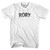 Rory Womens Cotton Junior Cut T-Shirt - White
