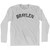 Braylen Adult Cotton Long Sleeve T-shirt - Grey Heather