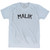 Malik Adult Tri-Blend T-shirt - Athletic White