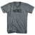 Noel Adult Tri-Blend V-neck Womens Junior Cut T-shirt - Athletic Grey