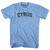Cyrus Adult Tri-Blend T-shirt-Athletic Blue