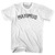 Maximus Womens Cotton Junior Cut T-Shirt-White
