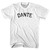 Dante Womens Cotton Junior Cut T-Shirt - White