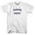 Rowing Addict Youth Cotton T-shirt - White Rowing Addict Youth Cotton T-shirt - White
