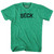 BECK Adult Tri-Blend T-shirt - Heather Green
