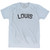 Louis Adult Tri-Blend T-shirt - Athletic White