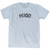 Hugo Adult Tri-Blend T-shirt - Athletic White