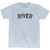 River Adult Tri-Blend T-shirt - Athletic White