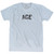 Ace Adult Tri-Blend T-shirt - Athletic White