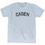 Caden Adult Tri-Blend T-shirt-Athletic White