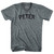 Peter Adult Tri-Blend V-neck Womens Junior Cut T-shirt - Athletic Grey