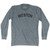 Weston Adult Tri-Blend Long Sleeve T-shirt - Athletic Grey