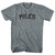 Miles Womens Tri-Blend Junior Cut T-Shirt-Athletic Grey
