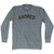 Andres Adult Tri-Blend Long Sleeve T-shirt - Athletic Grey