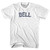 BELL Adult Cotton T-shirt - White