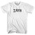 Zayn Adult Cotton T-shirt - White
