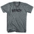 Brady Adult Tri-Blend V-neck T-shirt-Athletic Grey