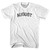 August Adult Cotton T-shirt - White