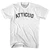 Atticus Adult Cotton T-shirt - White