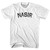 Nasir Youth Cotton T-shirt - White