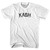 Kash Youth Cotton T-shirt - White