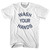 Wash Your Hands Youth Cotton T-Shirt - White