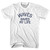 Waves Saved My Life Adult Cotton T-Shirt - White