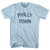 Philly Town Adult Cotton T-Shirt - Light Blue